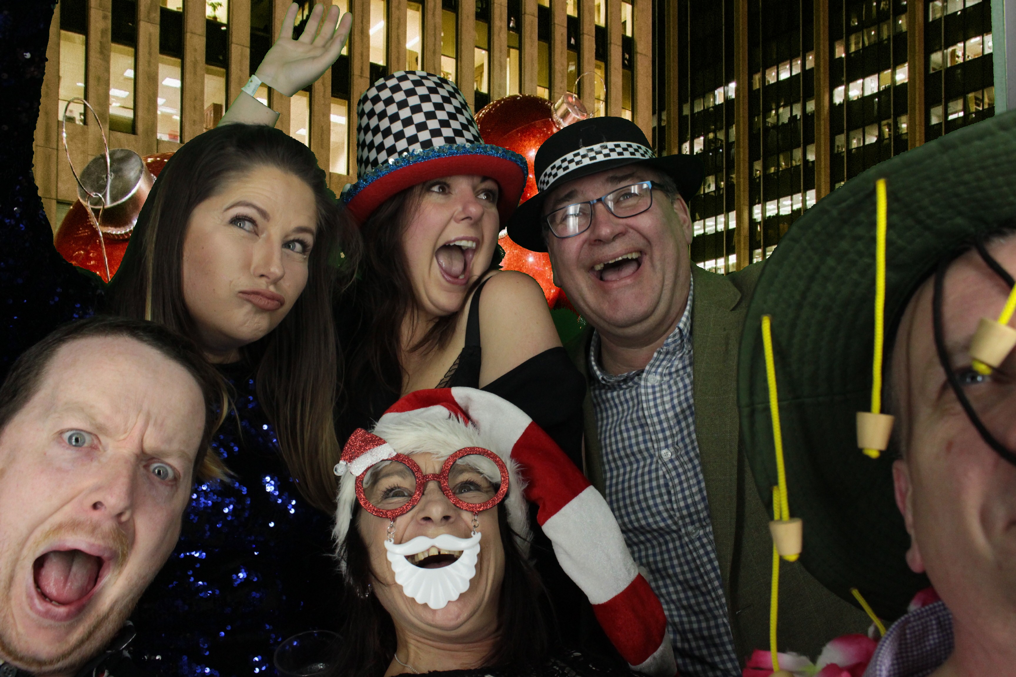 One Line Christmas Party | View more photos from the event at gallery.myphotoboothexperience.co.uk/u/MyPhotoBoothExperienceLtd/One-Line-Christmas-Party